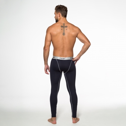 Calça Legging Masculina Preta