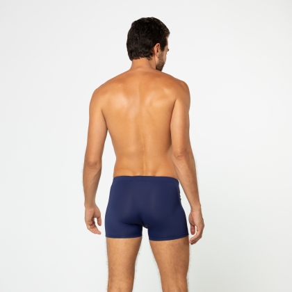 Cueca Boxer Dryfit Azul Marinho