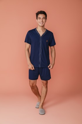 Pijama Masculino Azul Marinho