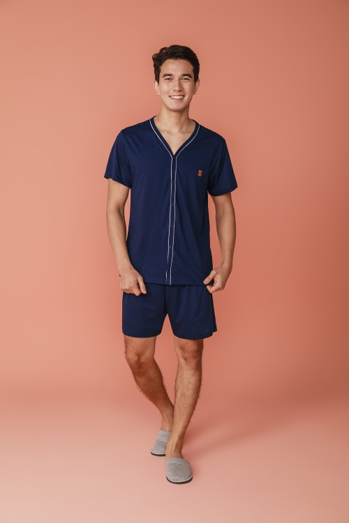 Pijama Masculino Azul Marinho