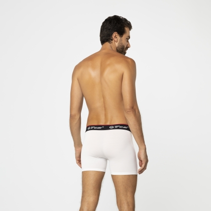 Cueca Boxer Dryfit Branca