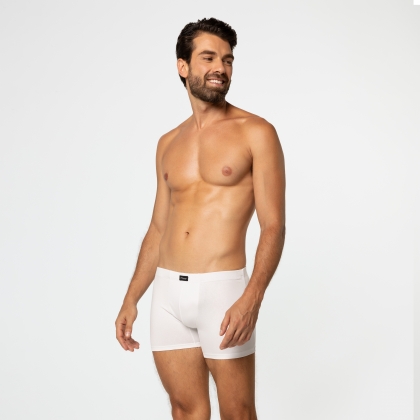 Cueca Boxer Cotton Branco