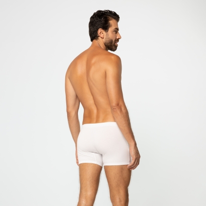 Cueca Boxer Cotton Branco