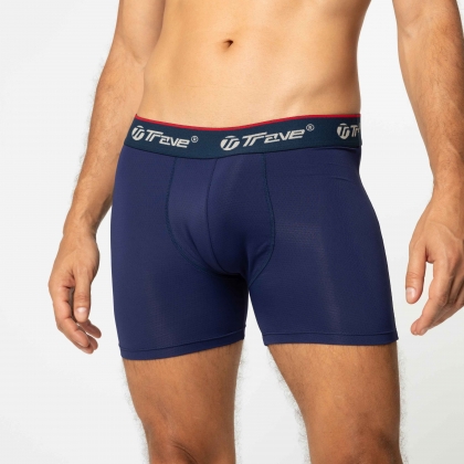 Cueca Boxer Dryfit Azul Marinho