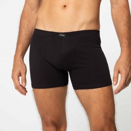 Cueca Boxer Cotton Preto