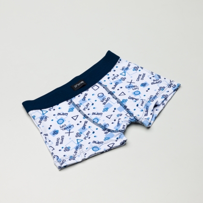 Cueca Boxer Infantil Game on