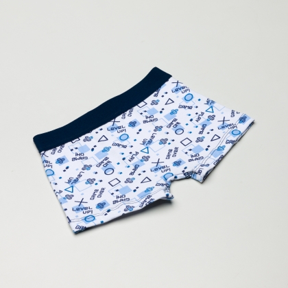 Cueca Boxer Infantil Game on