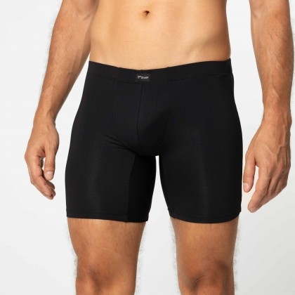 Cueca Boxer Long Dryfit Preta