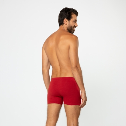 Cueca Boxer Cotton Vermelho