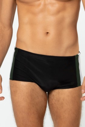 Sunga Slip Recortes nas Laterais Preto