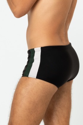 Sunga Slip Recortes nas Laterais Preto