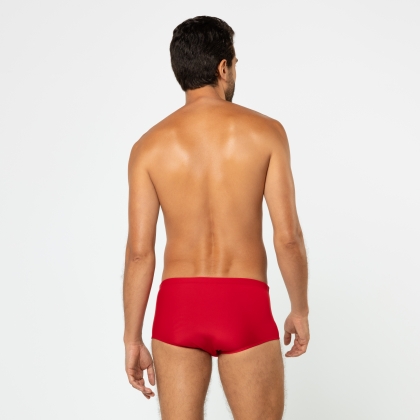 Sunga Slip Recortes nas Laterais Vermelho