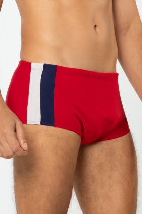 Sunga Slip Recortes nas Laterais Vermelho