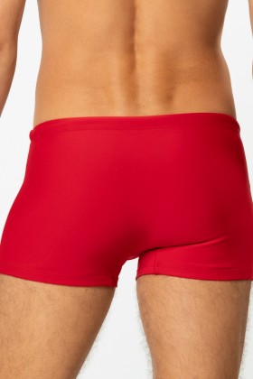 Sunga Boxer Recortes nas Laterais Vermelho