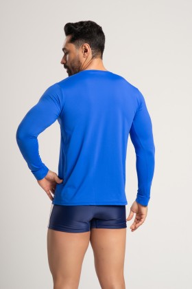 Blusa De Manga Comprida Com Proteção UV