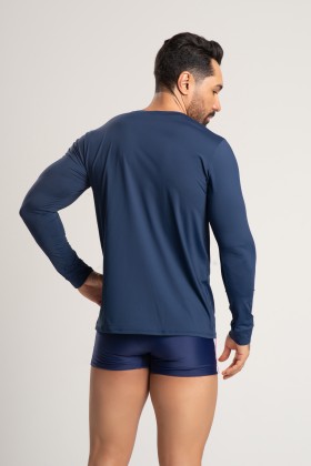 Blusa De Manga Comprida Com Proteção UV