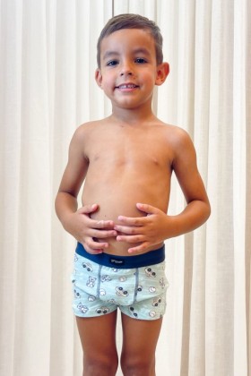 CUECA BOXER INFANTIL