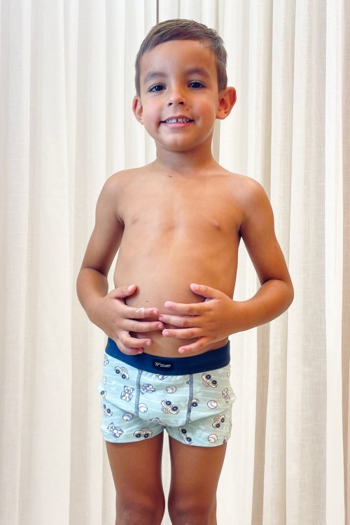 CUECA BOXER INFANTIL