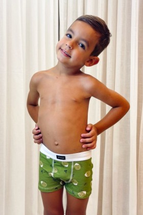 CUECA BOXER INFANTIL
