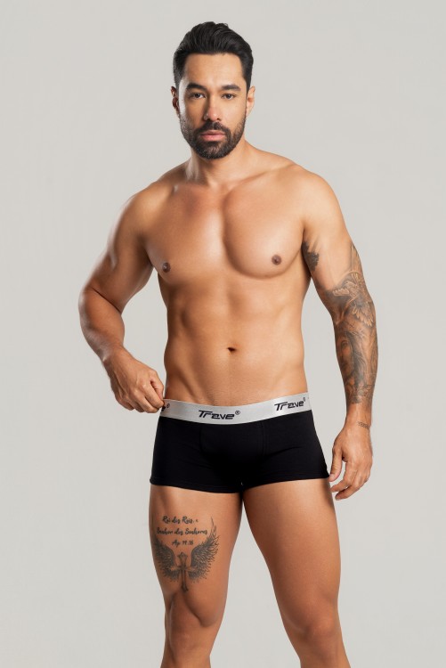 Cueca Sungão Algodão Preto