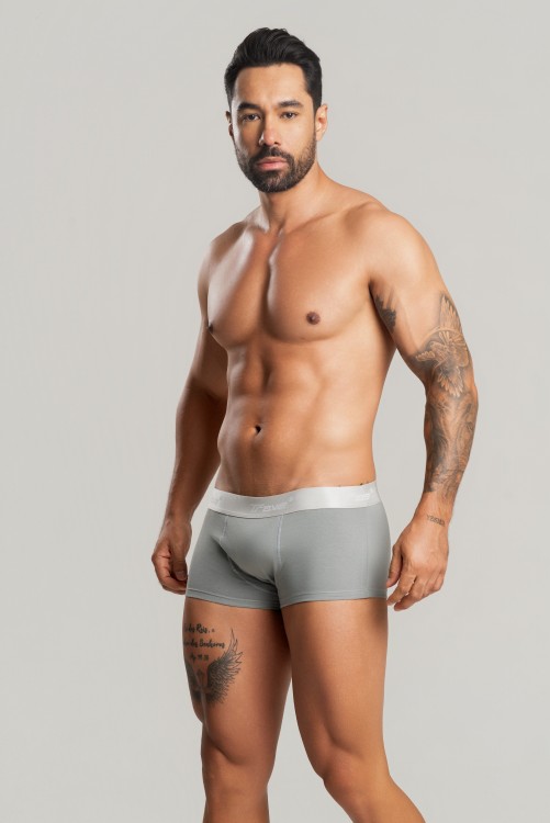 Cueca Sungão Algodão Cinza Médio