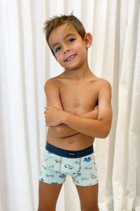 CUECA BOXER INFANTIL P047
