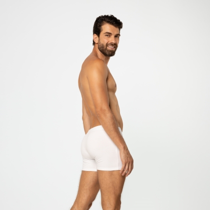 Cueca Boxer De Cotton Branco