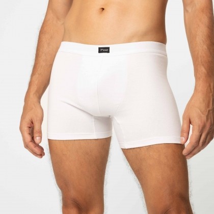 Cueca Boxer De Cotton Branco