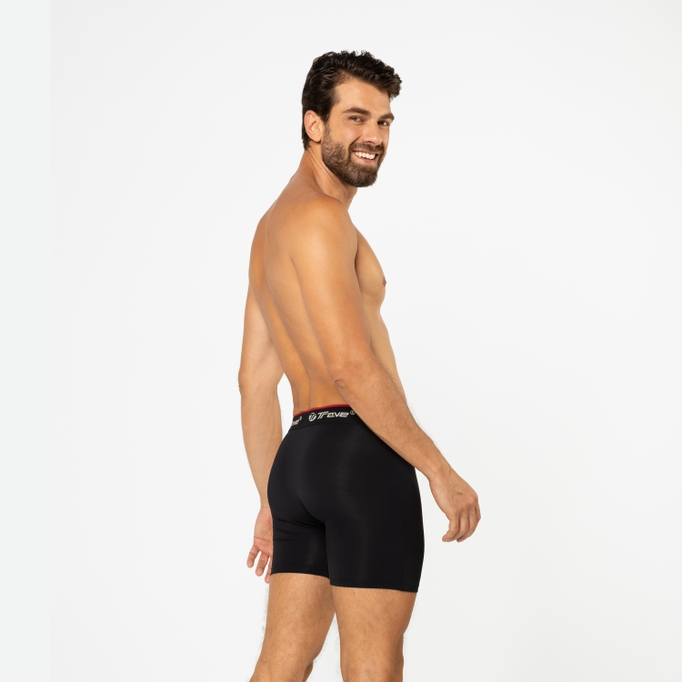 Cueca Boxer Dryfit Preta