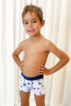 CUECA BOXER INFANTIL P048